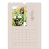 Calendario personalizado A4 — Botánica sencilla [Marzo]