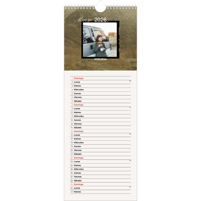 Calendario de cocina  — Pasión por la aventura [Marzo]