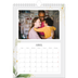 Calendario personalizado A4 — Salpicado floral [Abril]