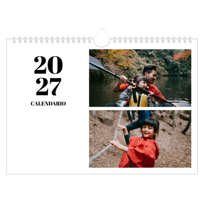 Calendario A4 horizontal — Serif y momentos [portada]