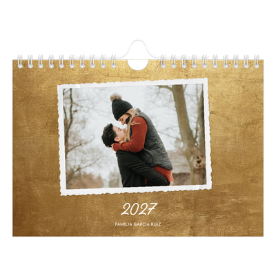 Calendario personalizado A5 — Colección de fotos [portada]