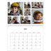 Calendario personalizado doble A4 — Disposición de fotos [Enero]