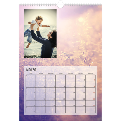 Calendarios A3 — De vuelta a la naturaleza [Marzo]