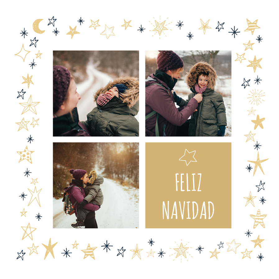 Tarjetas — Cielo estrellado