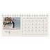 Calendarios de mesa — Iniciales en flor [Febrero]