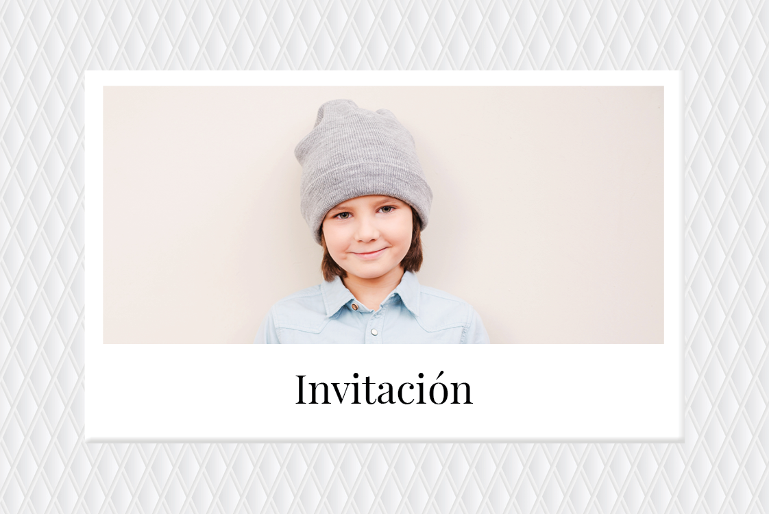 Invitaciones — Papel gofrado