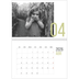 Calendario personalizado doble A4 — Meses numerados [Abril]