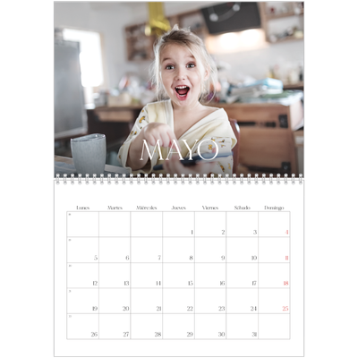 Calendario personalizado doble A4 — Doce grandes meses [portada]