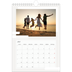 Calendario personalizado A4 — Tonos apagados [Abril]