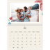 Calendario personalizado doble A4 — Flores pintadas [Abril]