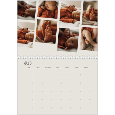 Calendario personalizado doble A4 — Recuerdos en movimiento [portada]