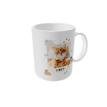 Tazas personalizadas — Gatito juguetón