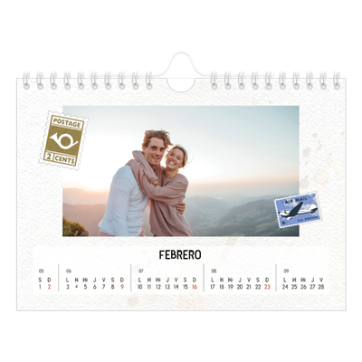 Calendario personalizado A5 — Parts unknown [Febrero]