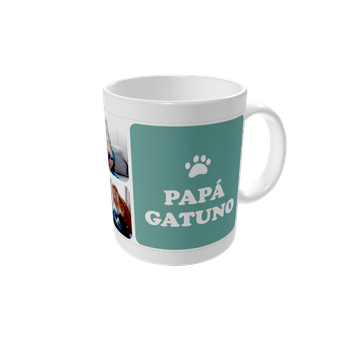 Tazas personalizadas — Papá gatuno - color