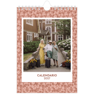 Calendario personalizado A5 — Floreciendo [portada]