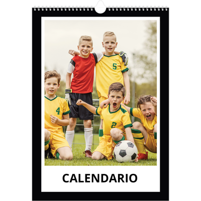 Calendarios A3 — Marco negro [portada]
