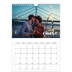 Calendario personalizado A4 — Guión sencillo [Enero]