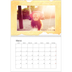 Calendario personalizado doble A4 — Fondos de acuarela [Marzo]