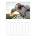 Calendario personalizado A4 — Motivo floral [Enero]