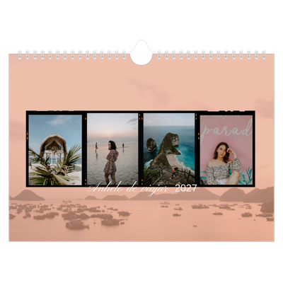 Calendario A4 horizontal — Pasión por la aventura [portada]