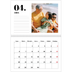 Calendario personalizado doble A4 — Serif y momentos [Abril]