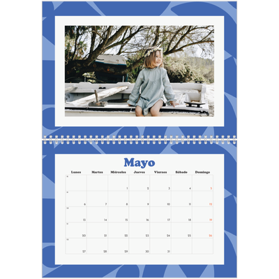 Calendario personalizado doble A4 — Juego de patrones [portada]