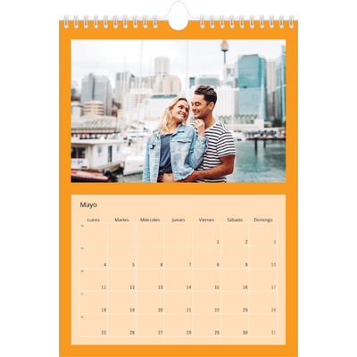 Calendario personalizado A4 — Colorea mi mundo [portada]