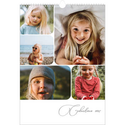 Calendarios A3 — Fotos y caligrafía [portada]