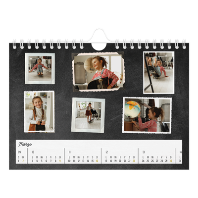 Calendario personalizado A5 — Colección de fotos [Marzo]