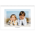 Calendario personalizado doble A4 — Marco transparente [portada]