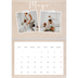 Calendario personalizado doble A4 — Calendario scrapbook [portada]