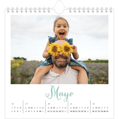 Calendarios Cuadrados — Hola, mundo [portada]