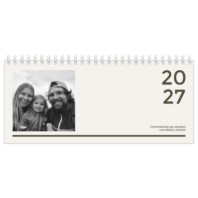 Calendarios de mesa — Contemporáneo atrevido [portada]