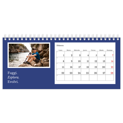 Calendarios de mesa — Tierra editorial [Febrero]