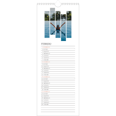 Calendario de cocina  — Fragmentos de viaje [Febrero]