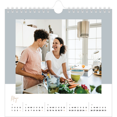 Calendarios Cuadrados — Marcos de la tierra [portada]