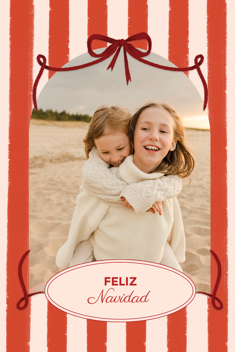 Tarjetas — Lazos y rayas