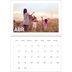 Calendario personalizado doble A4 — El gran mes [Abril]