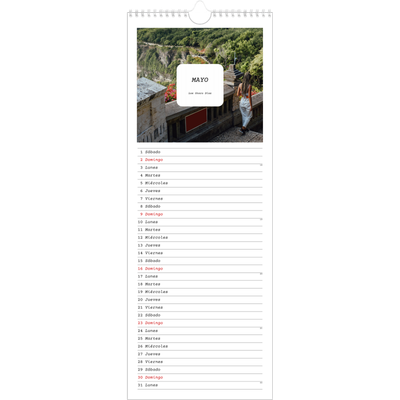 Calendario de cocina  — La historia completa [Mayo]