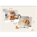 Calendario personalizado doble A4 — Gatito juguetón [portada]