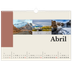 Calendario A3 horizontal — Lugares del mundo [Abril]