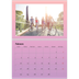 Calendario personalizado doble A4 — Tonos pastel [Febrero]