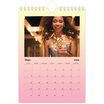 Calendario personalizado A5 — Tonos pastel [portada]