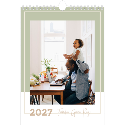 Calendario personalizado A4 — Marcos de la tierra [portada]