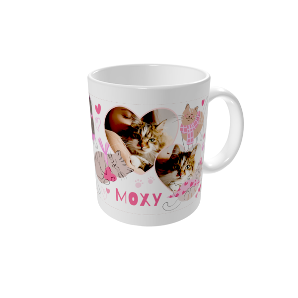 Tazas personalizadas — Amor gatuno