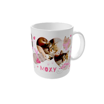 Tazas personalizadas — Amor gatuno