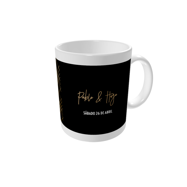 Tazas personalizadas — Patrón elegante