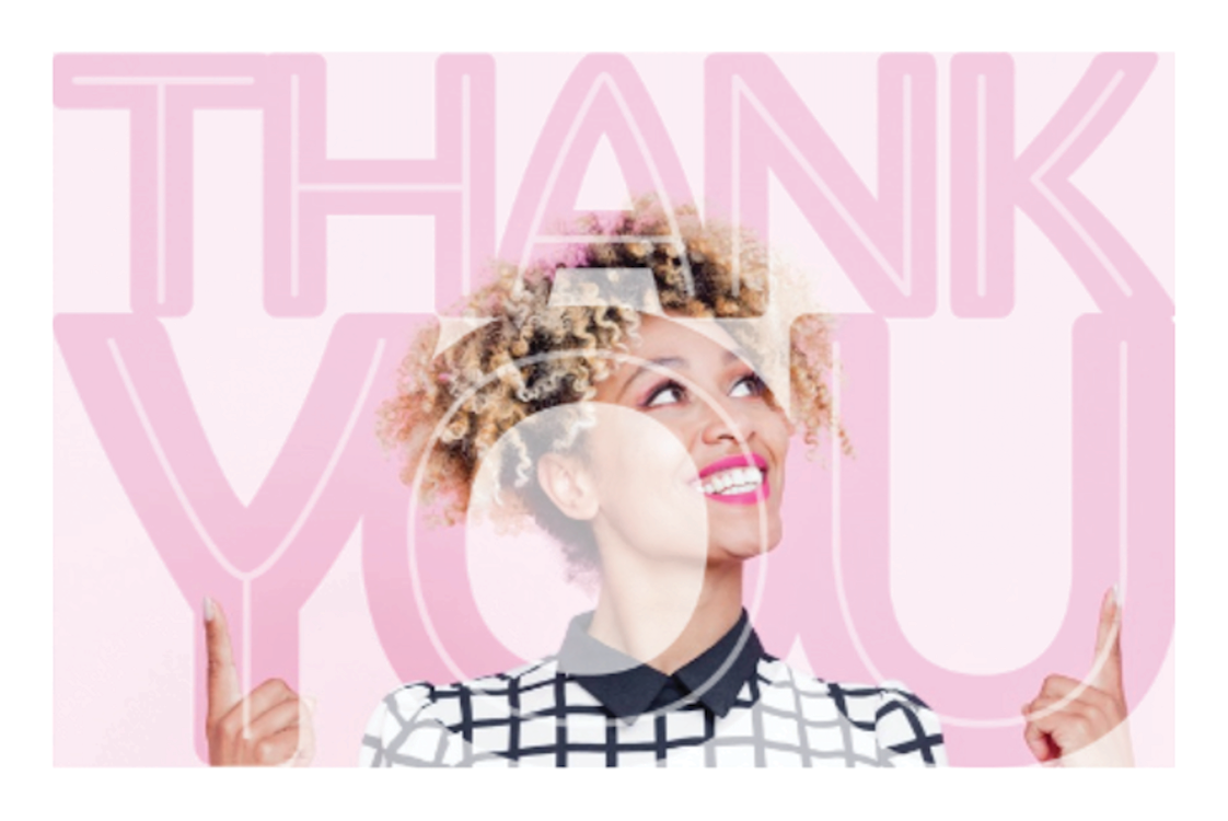 Tarjetas de agradecimiento — ¡Muchas gracias!