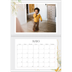 Calendario personalizado doble A4 — Salpicado floral [portada]
