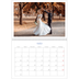 Calendario personalizado doble A4 — Clásico cobalto [Mayo]
